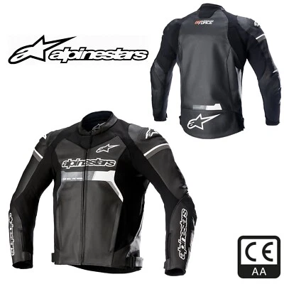 Alpinestars Gp Force Touring Sports Motorcycle Motorbike Leather Jacket - Image 1 of 4