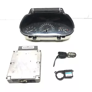 FORD FIESTA MK4 ECU KIT 96FB-12A650-LA 1.4 I 16V PETROL ENGINE 66KW 90HP 96-99 - Picture 1 of 7