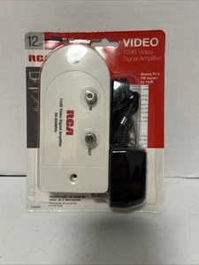 RCA Video Signal Amplifier 12db Boosts TV & FM Signals VH200R Brand New Sealed - Picture 1 of 2