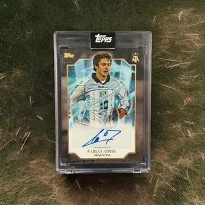 2025 Topps Leyendas Argentinas Pablo Aimar Auto Foil /99 - Picture 1 of 3