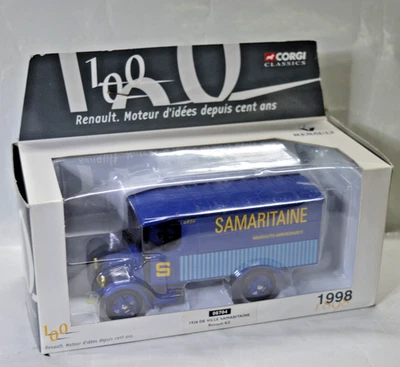 Modellauto 1:43 Corgi Classics Renault KZ 1926 De ville Samaritaine 100 Jahre - Bild 1 von 4
