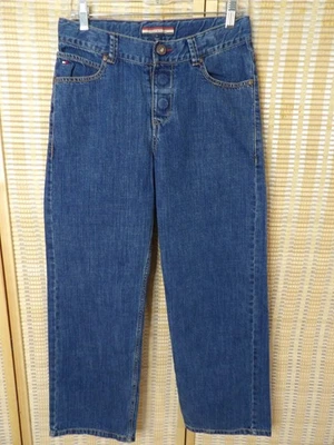 Pantalones de mezclilla azul con cierre magnético Tommy Hilfiger talla 18 (29x28) para niño Foto 1 de 4