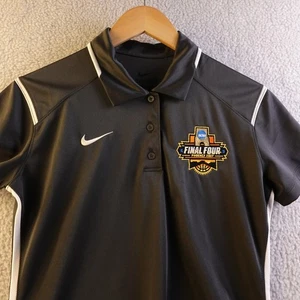 Polo Nike Dri Fit donna NCAA Final Four grigia bianca prestazioni atletiche - Foto 1 di 7