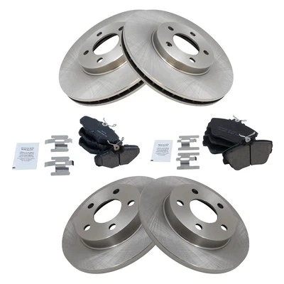 TRQ BKA11059 Disc Brake Kit For Lincoln Continental 95-02 Front Rear F3LY2001A Foto 1 de 4