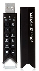iStorage datAshur PRO2 16 GB Secure Flash Drive FIPS 140-2 Level 3 Certified Pas - Bild 1 von 5