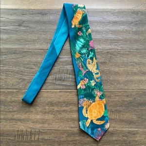 WORLD WILDLIFE FUND Coral Reefs Tie - Picture 1 of 5