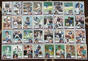 1983 Topps Baseball Chicago Cubs Team Set with Traded 32 of 33 NM+ (NO SANDBERG) - Picture 1 of 1
