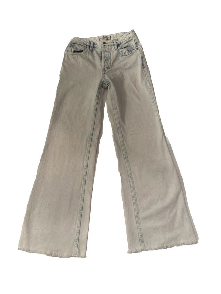 JEANS We the people 25 botón lavado ácido mosca talla 25 Foto 1 de 4