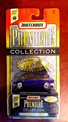 MATCHBOX PREMIERE COLLECTION PURPLE LAMBORGHINI DIABLO MB22-H27 - Image 1 of 4