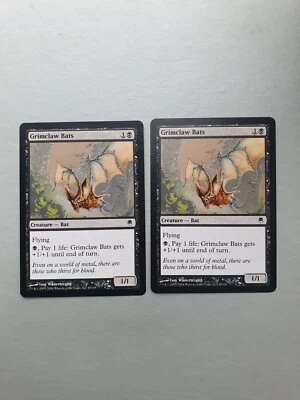 Grimclaw Bats x2 , MTG Darksteel (2004) Common Black Creature NM - Image 1 of 2