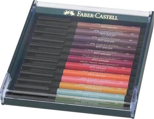 Faber-Castell Autumn Colours Pitt Brush Pen (Pack of 12) - Picture 1 of 6