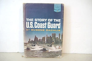 ~U.S. COAST GUARD BY EUGENE RACHLIS~LANDMARK BOOK 97~HARDBACK WITH DUST JACKET - Picture 1 of 12