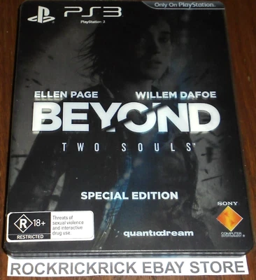 PLAYSTATION 3 GAME BEYOND TWO SOULS SPECIAL EDITION + MANUAL STEELCASE PAL - Image 1 of 3