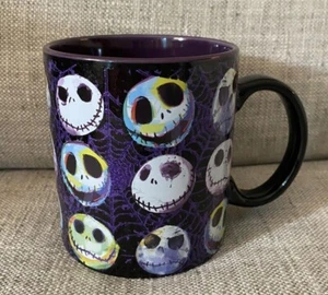Nightmare Before Christmas Jack Skellington Tasse Lila Glitzer 14 Unzen Disney - Bild 1 von 7