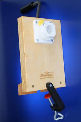 HANDANTRIEB ANTRIEB KURBEL MANUELL MESSERSCHMIDT HAND DRIVE ADAPTER CRANK STAND - Bild 1 von 4