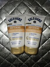 (2)Gold Bond Softening Hydrating Foot Cream 4 oz.🔥🔥🔥