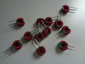Inductor 12 PCS Toroid Core Inductor Wire Wind Wound 0.7mH 2.5A 600VAC New - Picture 1 of 1