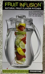📀 Prodyne Fruit Infusion Fruit Flavor Pitcher - NEW - Picture 1 of 2