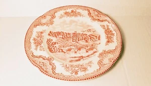 (1) Johnson Bros. England Old Britain Castles Bread Plate "Haddon Hall in 1792" - Picture 1 of 9