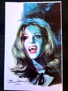 BASIL GOGOS SIGNED PRINT-2004 INGRID PITT: THE VAMPIRE LOVERS-1970 - Bild 1 von 4