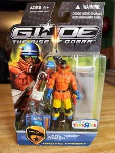 NEU 2009 Hasbro G.I. Joe Rise of Cobra ToysRUs Arctic Threat Carl Doc Greer !!!!! - Bild 1 von 4