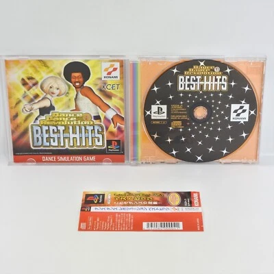 PS1 DANCE DANCE REVOLUTION BEST HITS DDR Spine * Playstation For JP System p1 - Image 1 of 2