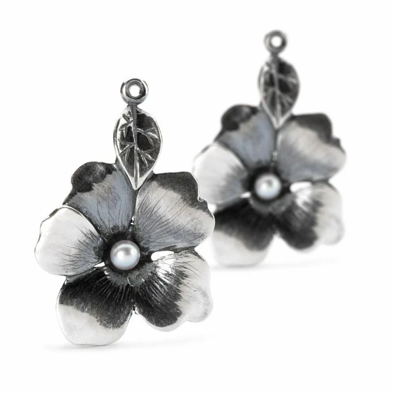 Fashion Earrings TROLLBEADS Spirit of Flowers - TAGEA-00082 - Image 1 of 1
