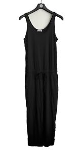 Michael Stars Women's Theo Tank Jumpsuit Sleeveless Cotton Black Size Medium NEW
