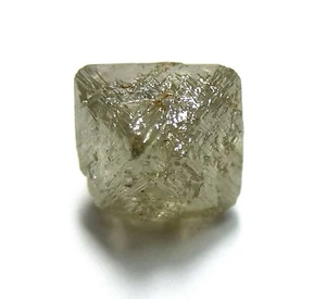 5.35 Carati Unico Uncut Cristallo Crudo Grezzo Diamante Octahedron - Imagen 1 de 1