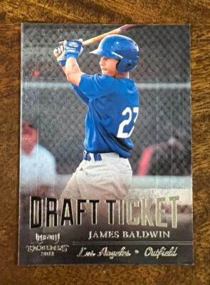 2011 Playoff Contenders Draft Ticket Dodgers Baseball Card #DT58 James Baldwin - Image 1 of 2