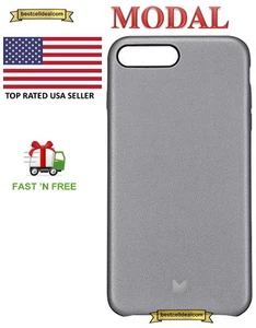 Modal Luxicon Pearl Slim Case Cover for iPhone 7 Plus Gray MD-MA7PLUXPG - Picture 1 of 2