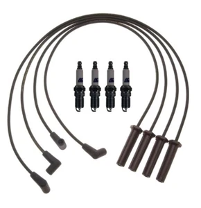 GM OE Ignition Wire Set 4 ACDelco Rapidfire Spark Plugs Kit For Chevy S10 2.2L - Picture 1 of 1