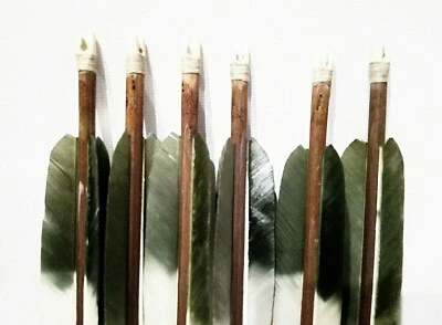 Yumi Longbow Arrows, Traditional Japanese Bamboo Kyudo Arrows 33 inch  84cm  - Image 1 of 4