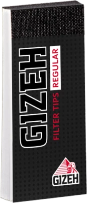 Gizeh Filter Tips Regular für Zigarettenpapier 35 Blatt pro Heftchen