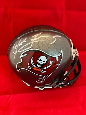 MINI CASCO FIRMADO POR JOSH FREEMAN TAMPA BAY BUCCANEERS RARO FANÁTICO CERTIFICADO DE AUTENTICIDAD AUTÉNTICO Foto 1 de 2