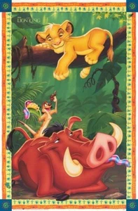 THE LION KING MOVIE POSTER Dinner is Served RARE NEW - PRINT IMAGE PHOTO -D10 - Picture 1 of 1