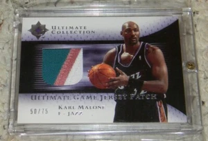 Karl Malone - 2005-06 Ultimate Collection: Ultimate Patch #50/75 - Picture 1 of 2