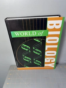 1999 McGrath World of Biology Textbook Gale Reference Hardcover Book Science - Bild 1 von 3