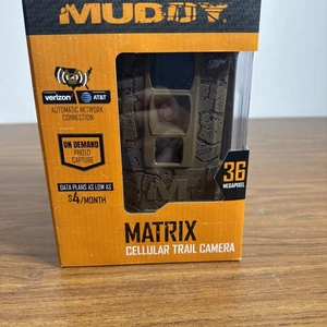 Muddy Matrix Cellular Hunting Trail Camera, 36MP, 1080P, Photo&Video, : MUD-MTRX - Picture 1 of 7