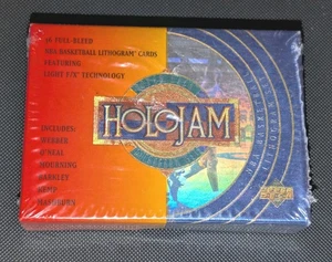 1993 UPPER DECK HOLOJAM LITHOGRAM BASKETBALL FACTORY SEALED Set Michael Jordan - Picture 1 of 12