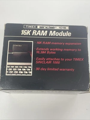 Timex 16K Ram Module Timex Sinclair 1015 Model  M 331 Pre Owned - Image 1 of 4
