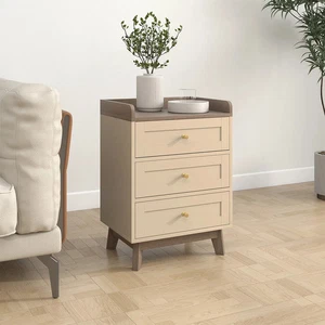 3 Drawer Bedside Table - Oswin Range - Picture 1 of 4