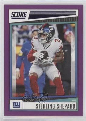 2022 Score Purple Sterling Shepard #232 - Image 1 of 3