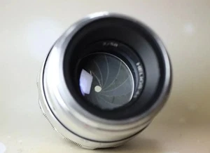 Helios 44 KMZ Photo Lens 13 blades Soviet 2/58 mm mount M42 Silver - Picture 1 of 19