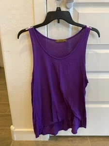 Dresis Size M Purple Dress Tank Top - Picture 1 of 3