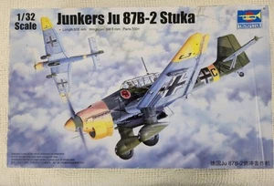 Trumpeter Models Military Aircraft 1/32 Junkers Ju 87B-2 Stuka SW (New)! - Picture 1 of 12