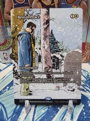 Rest in Peace (Borderless) Non- Foil M Marvel Universe Eternal-Legal 6 NM - Image 1 of 2