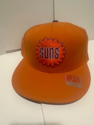 Mitchell & Ness Phoenix Suns orange vintage hat cap 7 1/4 - Image 1 of 4