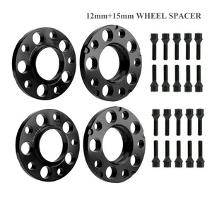 12mm&15mm Wheel Spacers HubCentric For BMW F Series F30 F32 F33 F80 F10 M3 M4 M6 - Picture 1 of 12