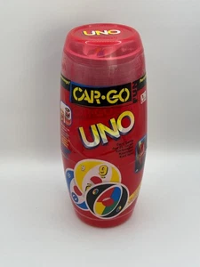 New UNO Car-Go Portable Card Game 2005 Road Trip Vacation ウノ カードゲーム - Picture 1 of 5